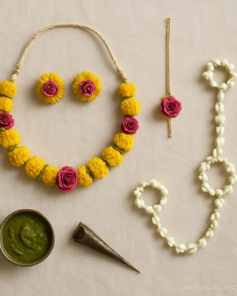 Mehandi jewellery